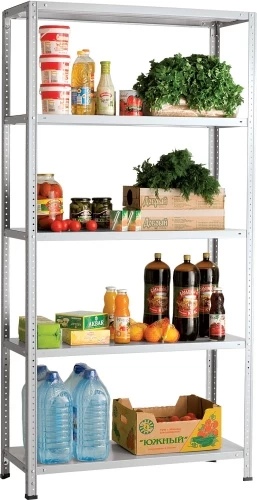 Стеллаж металлический Практик MS 255/100х25/4