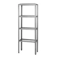 Стеллаж для сушки посуды ССПб 1600x800x300 «Base» (сетки «тарелки» 4 шт.)